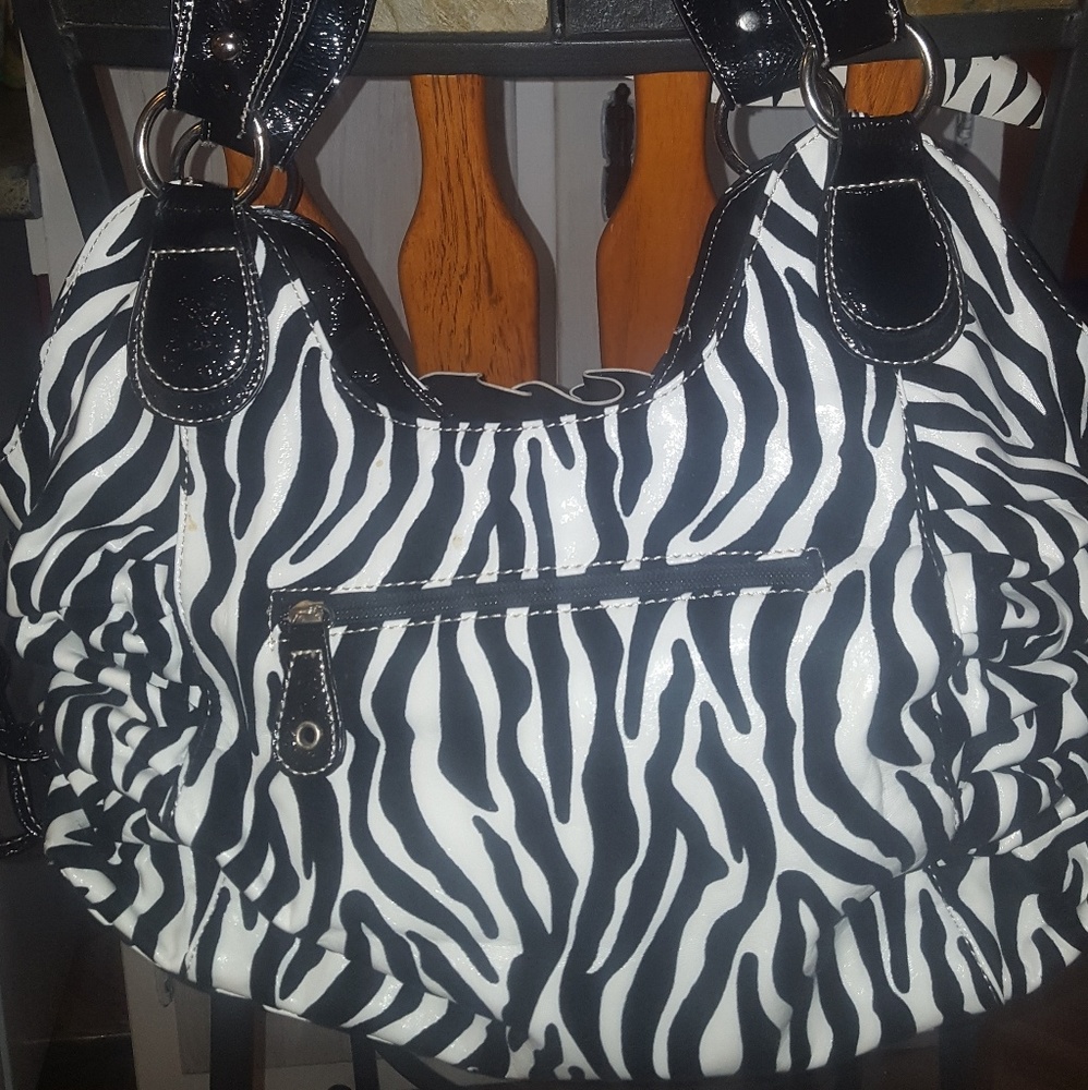 Zebra Print Purse - Picture 5 of 6